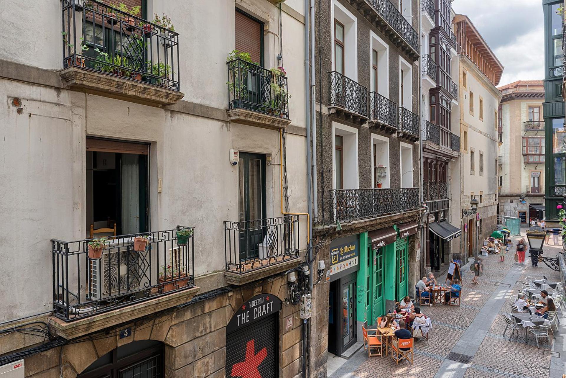 Апартаменты Moderno Y Lujoso En El Historico Casco Viejo Бильбао Экстерьер фото